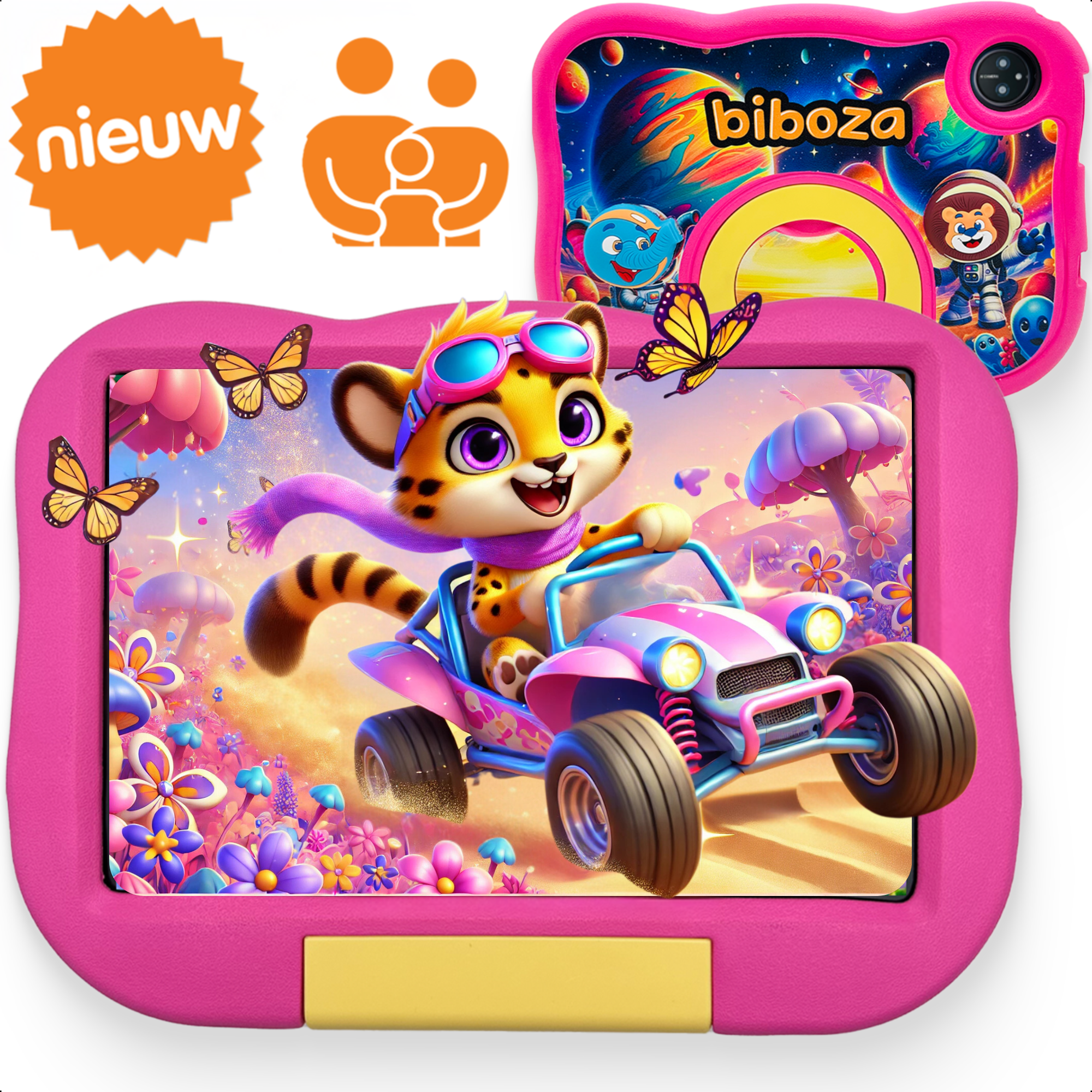 Biboza Fenix T10'' Kindertablet Roze